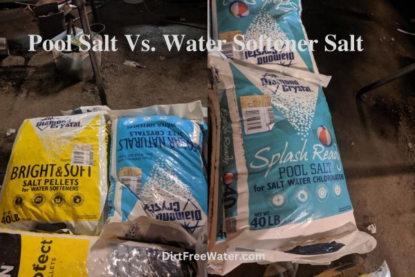 Can you use pool salt in water softener
